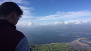 Conor McKenna on Croagh Patrick